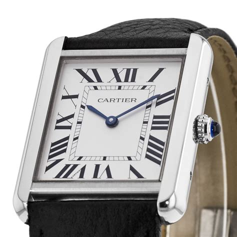 cartier tank leather strap